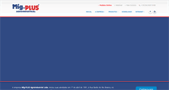 Desktop Screenshot of migplus.com.br